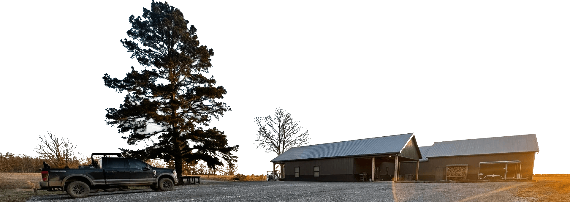 Header Duck Waterfowl Hunting Lodge Construction